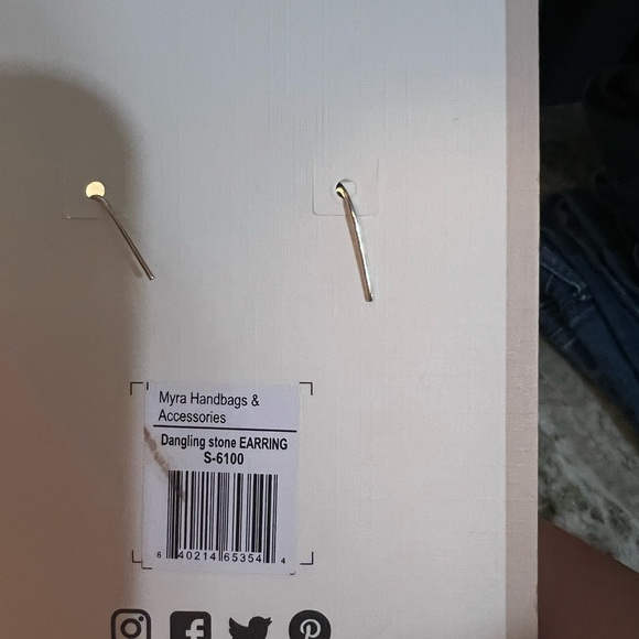 Myra Bag Turquoise Earrings - Picture 2 of 2